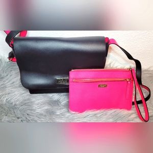 Kate spade crossbody with wristbag